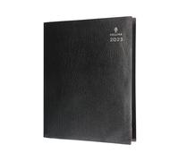 Collins Leadership A5 Day to a Page (24hr with Appointments) 2023 Diary - Graphite (CP6744.99-23) - Complete Business Planner, Agenda and Journal Organiser