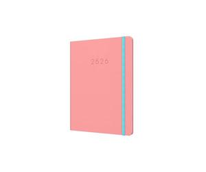 Collins 'Legacy' 14 Month Mid/Academic Year Planner, July 2025-August 2026 - CL53M.50-2526 - Week-to-View Diary, A5 Hard Cover, Pink
