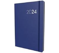 Collins Legacy 2024 A5 Week To View Diary - Business Planner and Organiser - January to December 2024 - Weekly - Blue
