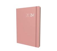 Collins Legacy 2024 A5 Week To View Diary - Business Planner and Organiser - January to December 2024 - Weekly - Pink - CL53.50-24