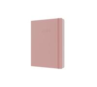 Collins - Legacy - 2026 12 Month Calendar Year Planner, Day-To-Page with 1/2 Hourly Appointments Diary, A5 Hard Cover - Pink (CL51.50-26)