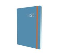 Collins Legacy Mid Year Diary Planner A5 Week To View Academic Year 2024-25 - Blue - Weekly Mid Year Journal for Students, Teachers and Academics - CL53M.60-2425 - August 2024 to August 2025