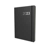 Collins Legacy Pocket Week To View 2023 Diary - Black (CL73.99-23) - Complete Planner, Agenda and Journal with Soft Touch Cover