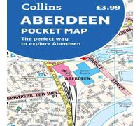 Collins Maps Aberdeen Pocket Map Sheet map, folded Book Collins Maps Multicolor