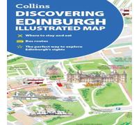 Collins Maps Discovering Edinburgh Illustrated Map Sheet map, folded Book Collins Maps Multicolor