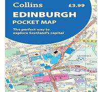 Collins Maps EDINBURGH POCKET MAP MFO : The perfect way to explore Edinburgh Collins Maps Multicolor