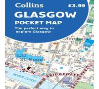 Collins Maps Glasgow Pocket Map Sheet map, folded Book Collins Maps Multicolor