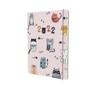 Collins Maru A6 Day a Page 2022 Diary - Cats MR161.CT-22