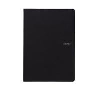 Collins - Metropolitan Melbourne A5 Plain Notebook - Black