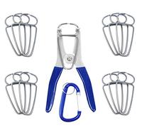 Collins Miter Spring Pliers and 13 Miter Clamps
