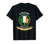 Collins Original Irish Legend Collins Ireland Family Surname T-Shirt