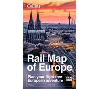 Collins Rail Map of Europe : Plan Your Flight-Free European Adventure