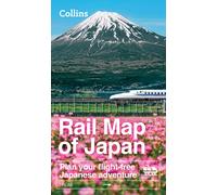 Collins Rail Map of Japan : Plan Your Flight-Free Japanese Adventure