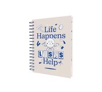 Collins Retro Line Art A5 Day a Page Diary Academic Year 2024-25 - Green - Daily Mid Year Journal for Students, Teachers and Academics on Recyled Paper - E-RL151.60M-2425 - August 2024 to August 2025