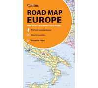 Collins Road Map of Europe