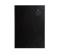 Collins 47 Desk Diary A4 2 Page per Day 2025 Black 47.99-25 - 821378