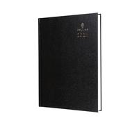 Collins Standard Desk 2025 Diary for Professionals - A4 Week to View Business Diary - Black - (40.99-25) - Premium Business Planner with Hardback Leathergrain Covers