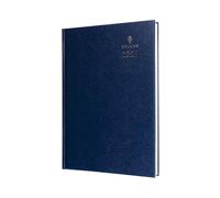Collins Standard Desk 2025 Diary for Professionals - A5 Day to a Page Business Diary - Blue - (52.60-25) - Premium Business Planner with Hardback Leathergrain Covers