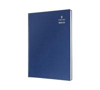 Collins Standard Desk Mid Year Diary Planner A4 Day A Page Academic Year 2024-25 (Appointments) FSC Paper - Blue - Daily Mid Year Journal for Students, Teachers - 44M.60-2425 - July 2024 to July 2025