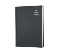 Collins Standard Desk Mid Year Diary Planner A5 Day To A Page Academic Year 2024-25 (Appointments) FSC Paper - Black - Daily Journal for Students, Teachers - 52M.99-2425 - July 2024 to July 2025