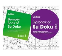 Collins Su Doku Collection: Bumper Book of Su Doku Book 1 (New Edition) & Big Book of Su Doku 2 (2-Book Set) - Paperback