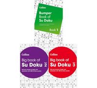 Collins Su Doku Collection: Bumper Book of Su Doku Book 1 (New Edition), Big Book of Su Doku 2 & Big Book of Su Doku 3 (3-Book Set) - Paperback