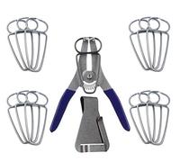 Collins Tool Company Spring Loaded Pliers with 13 Miter Clamps and Clamp Clip Holder - Proudly Made in The USA