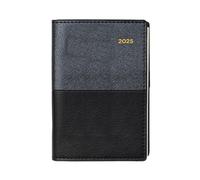 Collins Valour 2025 Planner - Pocket Week to View Diary - Rose Gold - (VAL2SP3.99-25) - Professional Weekly Planner with Duo-Textured PU Leather Covers