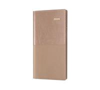 Collins - Valour - Slim 2026 12 Month Calendar Year Planner, Week-To-View Diary, Pocket - Rose gold (VAL2SP3.49-26)