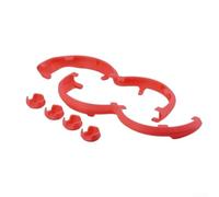 Collision Protection Ring for DJI Avata 360, PC Material Anti-Collision Bumper Guard, Quadcopter Crash Protector Shield with Easy Install, Multiple Color Options(Red)