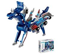 Collision Transforming Dinosaur Car Toy | Dragon Transforming Car Robot Toys | Magnetic Transformings Cars Robots Toy | Funny Crash Dinosaur Cars Robot Toys Gift for Boys & Girls