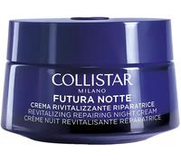 Collistar Futura Revitalising Night Cream for Face, Regenerating Night Cream for Mature Skin, Brightening, Nourishing, Silicone-Free, Dermatologically Tested, 50 ml