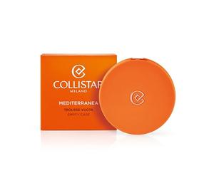 Collistar MEDITERRANEA Refillable Powder Box, Empty Container Made of 80% Recycled Plastic, for Mediterranea Sun Compact Foundation SPF 15, Sustainable & Reusable