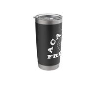 Colllege Style Academic Freedom with Pride Rainbow Stainless Steel Insulated Tumbler