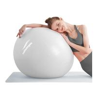 collomagoo Exercise Ball - 65cm Anti-burst Extra Thick Birthing Pregnancy Ball with Pump for Labour, Stability, Pilates & Workout