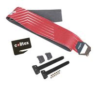 COLLTEX Sad Lucendro 110 Mm Étrier Hexagon + Camlock À Monter - Mixte - Red / Grey - size only size- model 2025 only size