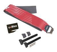 COLLTEX Sad Lucendro 120 Mm Étrier Hexagon + Camlock À Monter - Mixte - Red / Grey - size only size- model 2026 only size