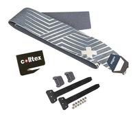 Colltex - Climbing skins - Sad Palu Mohair Étrier Hexagon + Camlock Mounting - Grey Grey 120 mm