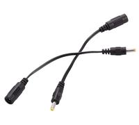 COLM 2pcs DC Plug Tips Female Connectors to Male Jack 5.5mm x 2.1mm Female to 4.0mm x 1.7mm Male AC DC Power Connector Adapter Laptop 4.0mmx1.7mm for 4.0mm Power Supply PSP 2 3 4