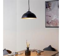 Ensora Lighting Noah Pendant Ceiling Light, Black