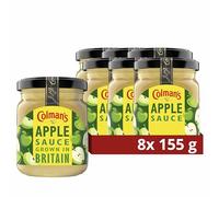 Colman's Apple Sauce grown in Britain perfect condiment with roast pork 8x 155 g