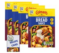 Colmans Bread Sauce Mix 40 g (Pack of 4) Includes Greenest Grocery Recipe card