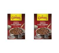 Colman's Chilli Con Carne Recipe Mix perfect with white rice quick to prepare chilli mix 50 g (Pack of 2)