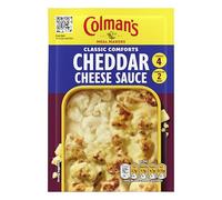 Colman's Classic Comforts Cheddar Cheese Sauce Meal Maker perfect with vegetables and pasta quick to prepare sauce mix 40 g