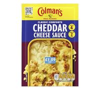 Colman's Classic Comforts Cheddar Cheese Sauce Meal Maker quick to prepare sauce mix perfect with vegetables and pasta for a delicious family meal 10x 40 g