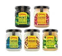 Colman's Sauce Collection, Mint, Seafood, Tartare, Horseradish, Apple, Crafted in Britain