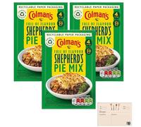 Colmans Shepherds Pie Mix - 3 x 50g With Oerich Recipe Card