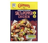 Colman's Weekend Wonders Salt & Pepper Chicken Meal Maker recipe mix perfect with white rice for a takeaway-style family meal 20x 23 g