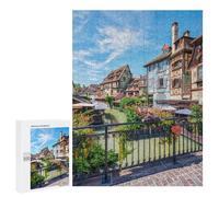 Colmar City - Decorative Jigsaw for Grown-Ups, 500 PCS, Winter Gift - for A Rewarding Weekend Challenge