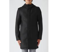 COLMAR Tasteful Knee-Length Hooded Coat in Wool Blend with High Neck - Size: 54 - male